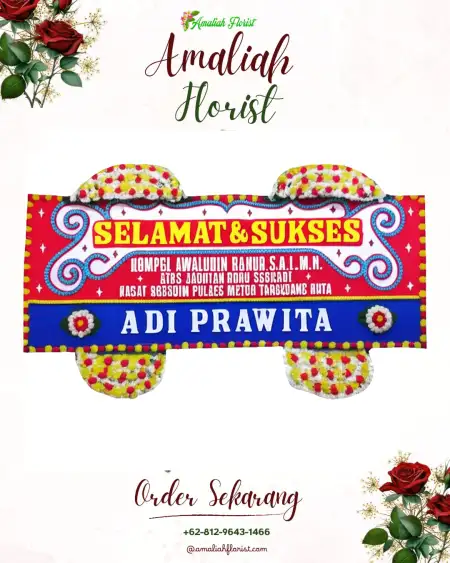 Papan Bunga Ucapan Selamat Curugluhur